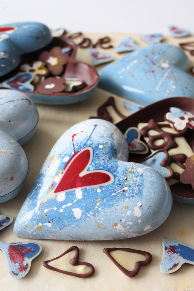 Chocolate favours and gifts by Nicky Grant, Cornwall, UK