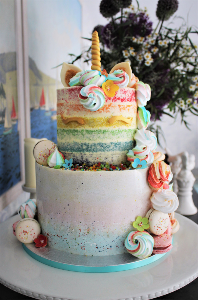 Image for Rainbow Unicorn Cake