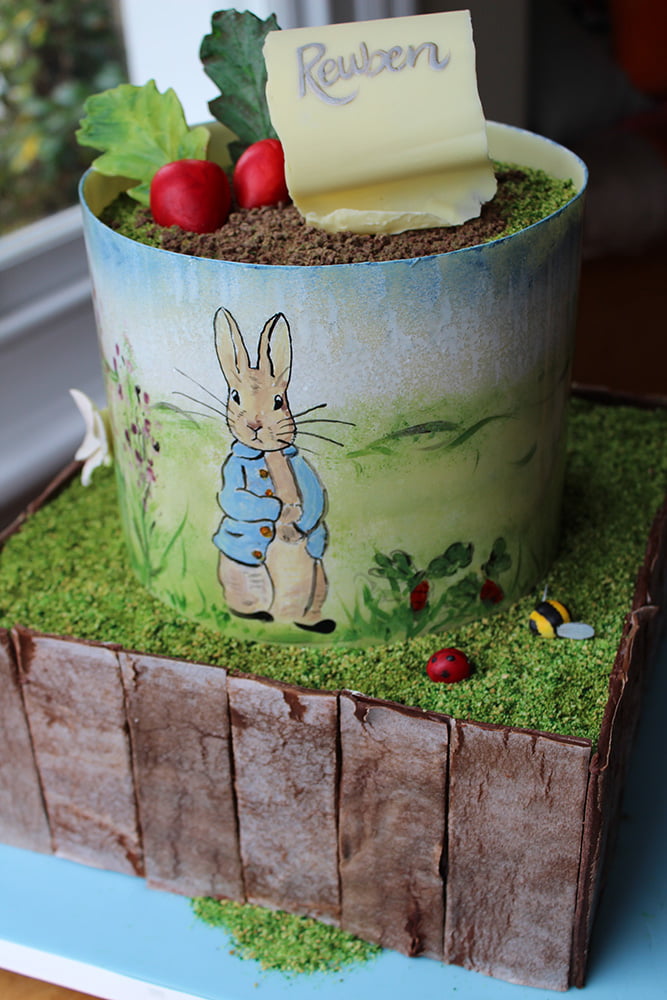 Image for Peter Rabbit christening cake