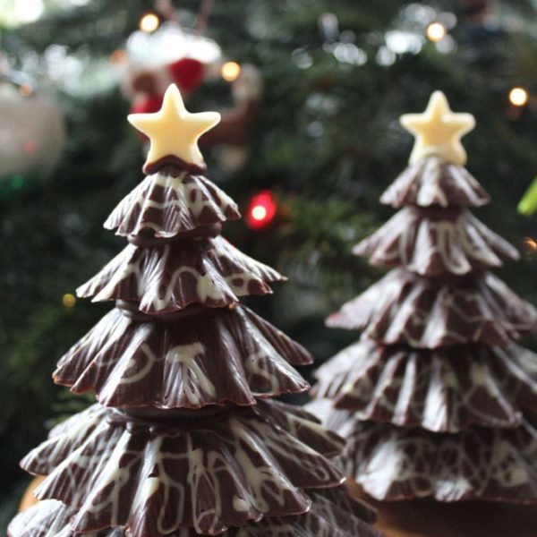 Chocolate christmas trees